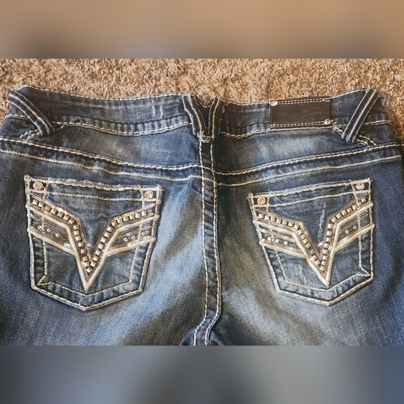 Vigoss Jeans size 11/12 X 33 inseam - Picture 2 of 4